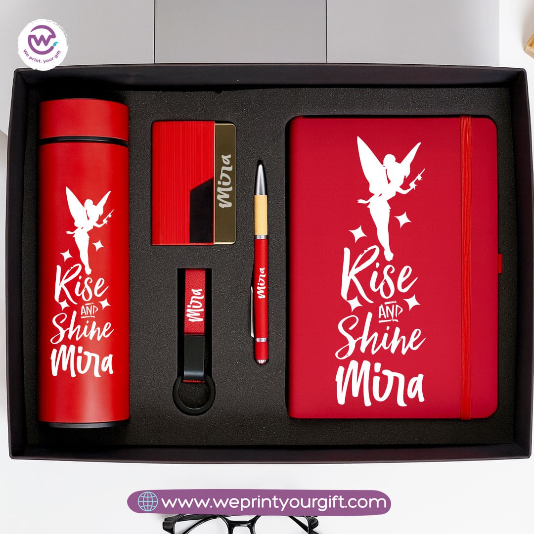 Personalized Success Gift Box with Name – 5-Piece Motivational Luxury Set