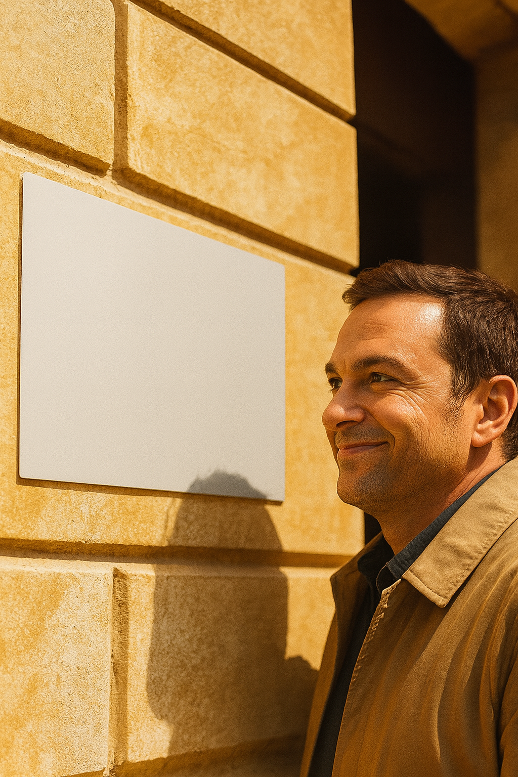 لافتة حائط معدنية - قابل للتخصيص