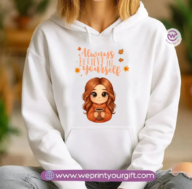 Retro Vibes Hoodie – Cotton Melton Unisex - WE PRINT