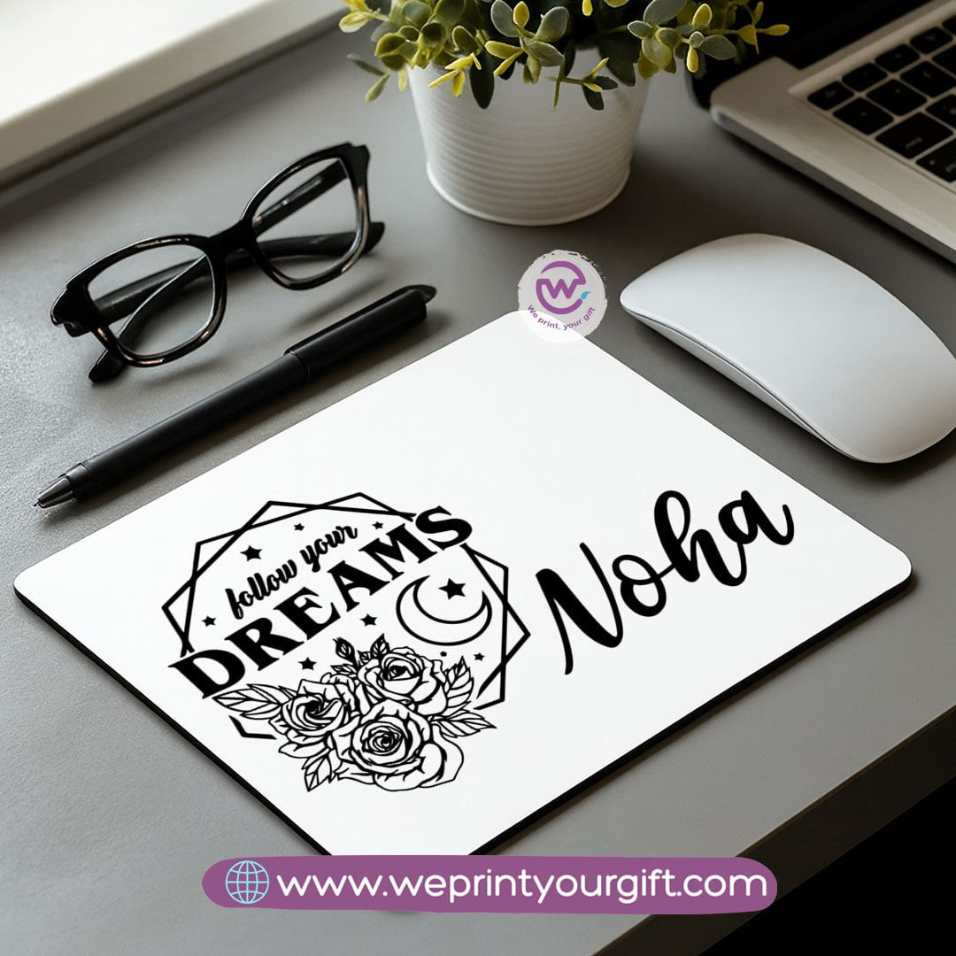 One Line Art Mouse Pad – Minimalist Artistic Desk Style