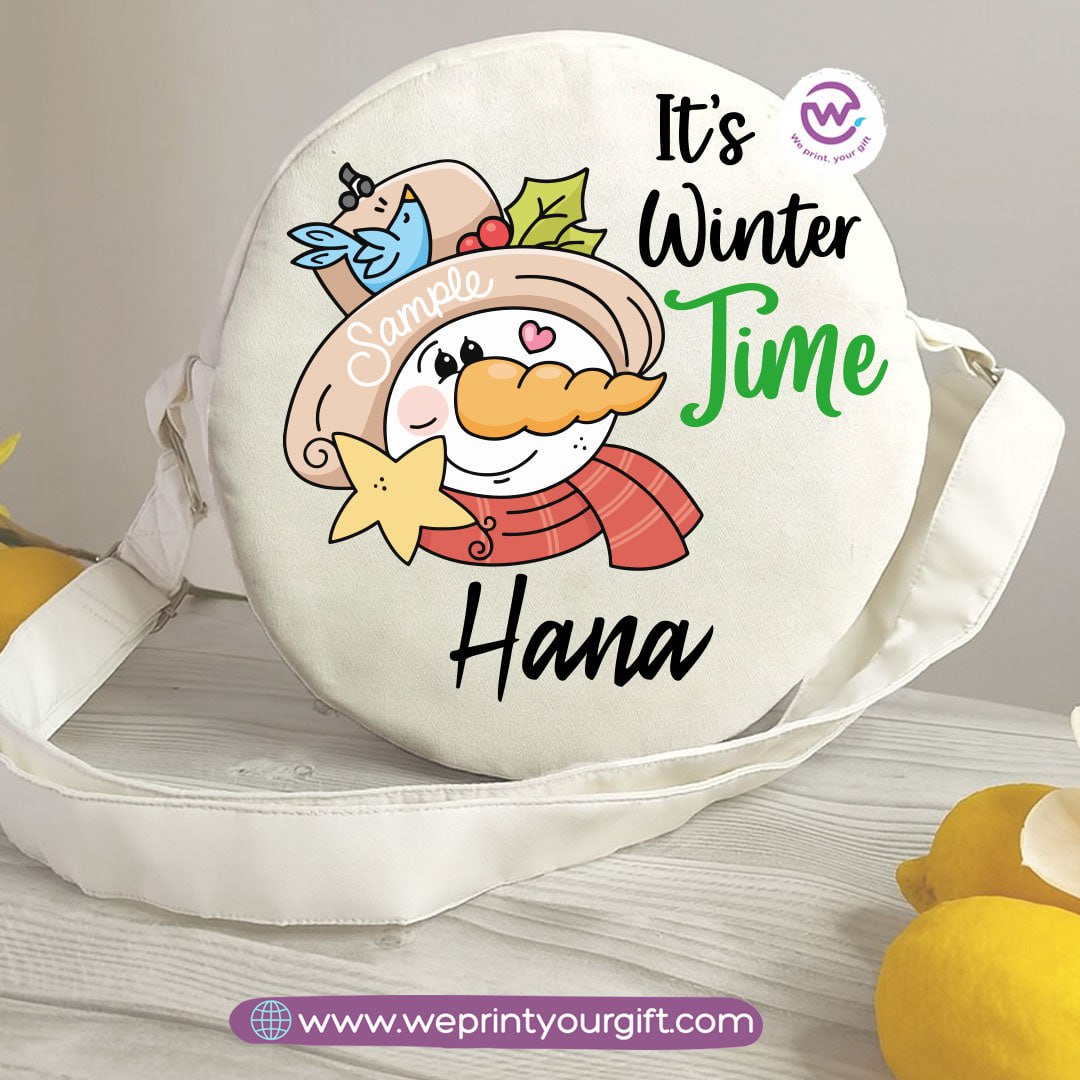 حقيبة مستديرة - إصدار عيد الميلاد