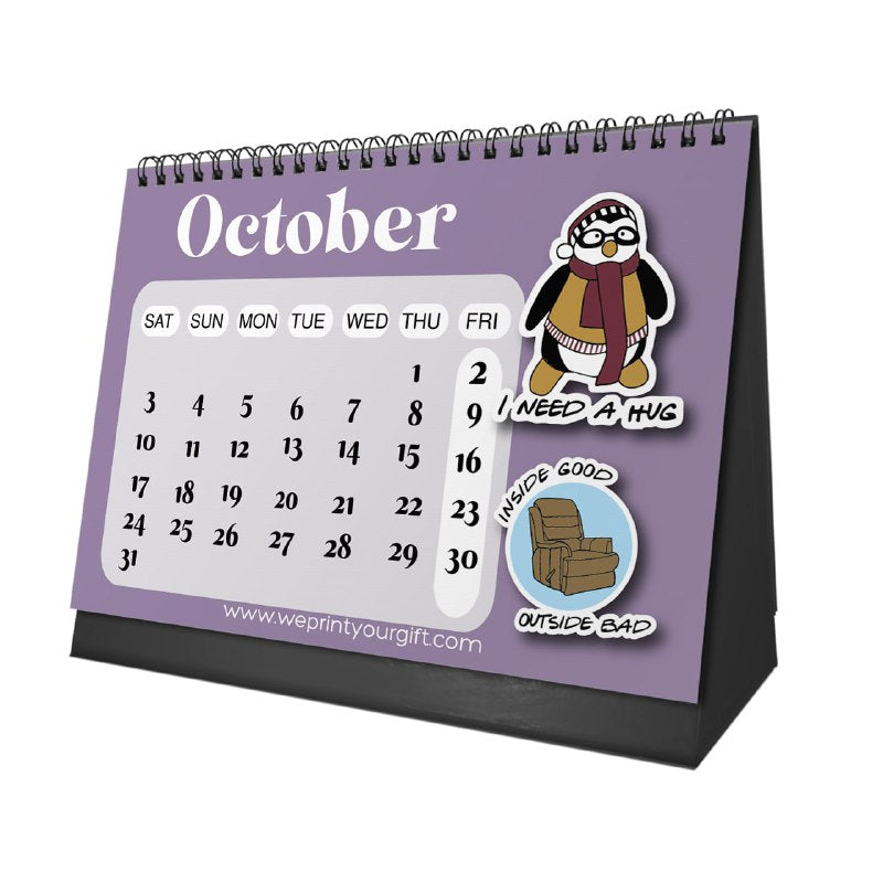 Friends TV Show Desk Calendar 2026