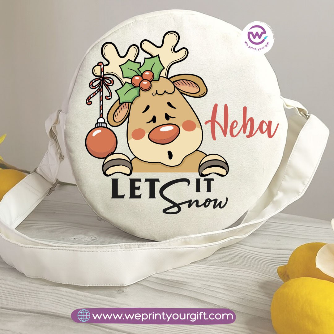 حقيبة مستديرة - إصدار عيد الميلاد