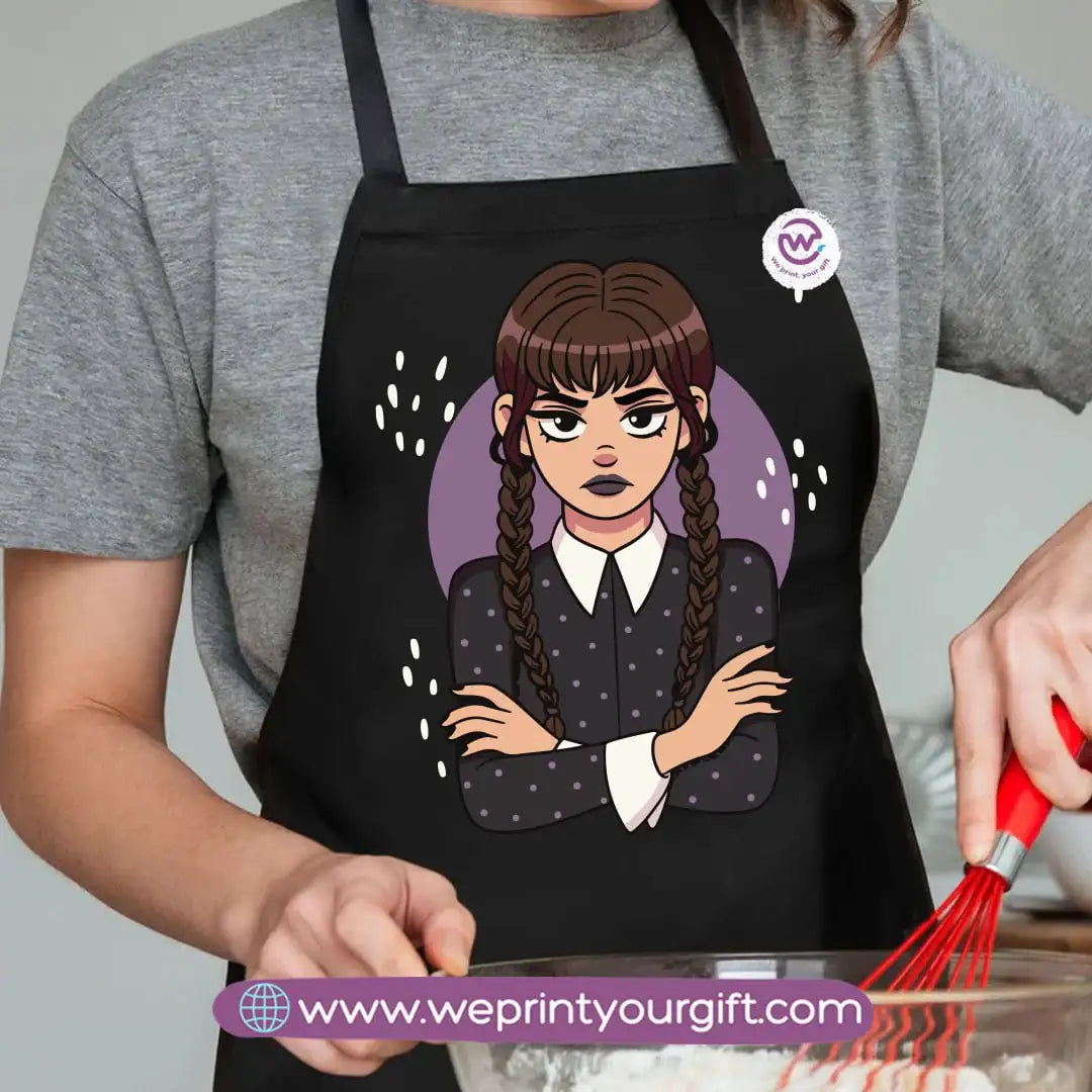 Halloween Cooking Apron – Spooky Heavy Cotton Apron with Pocket & Adjustable Tie - WE PRINT