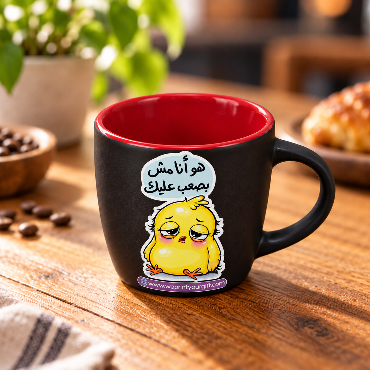 Matte Black Espresso Cup – "Ashatar Katkoot" Designs