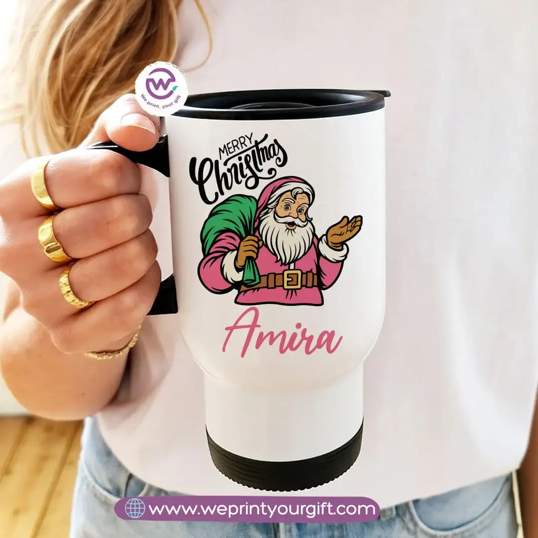 Travel Mug- Christmas Design - WE PRINT