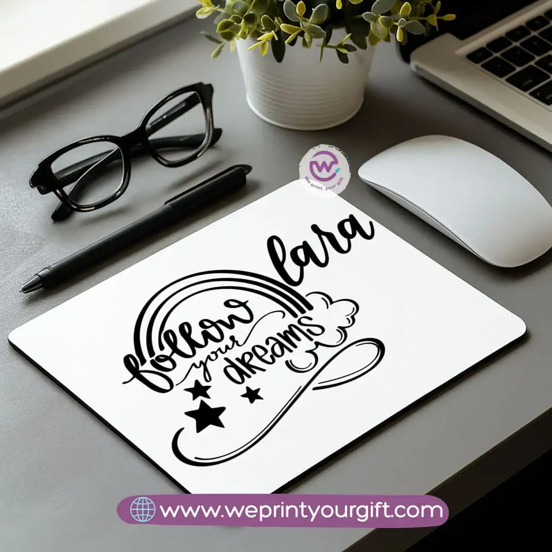 One Line Art Mouse Pad – Minimalist Artistic Desk Style - WE PRINT