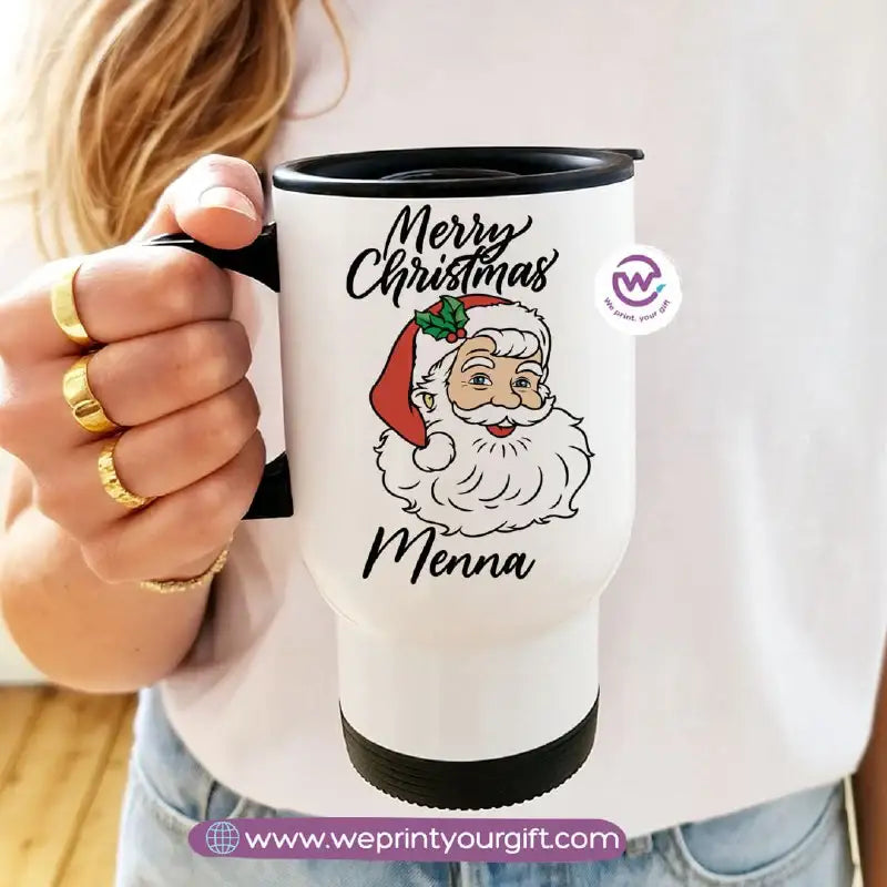 Travel Mug- Christmas Design - WE PRINT