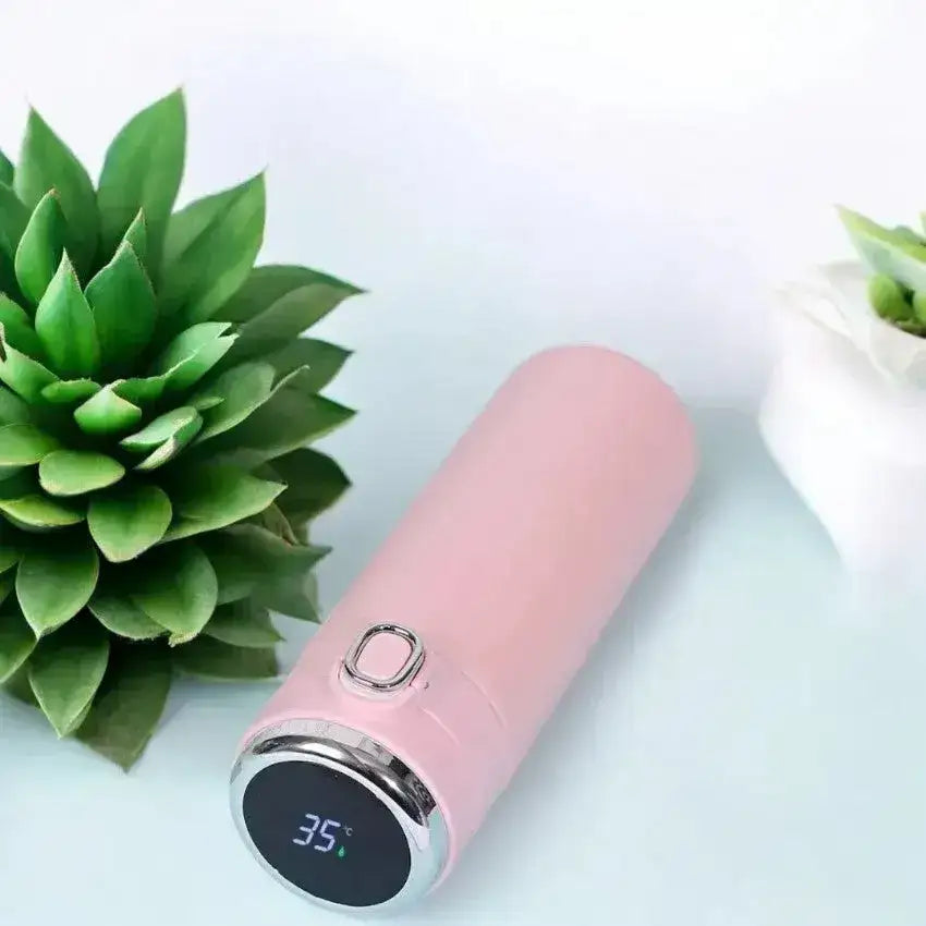 Thermal Mug with Lock & Digital Screen -Customization Option - WE PRINT