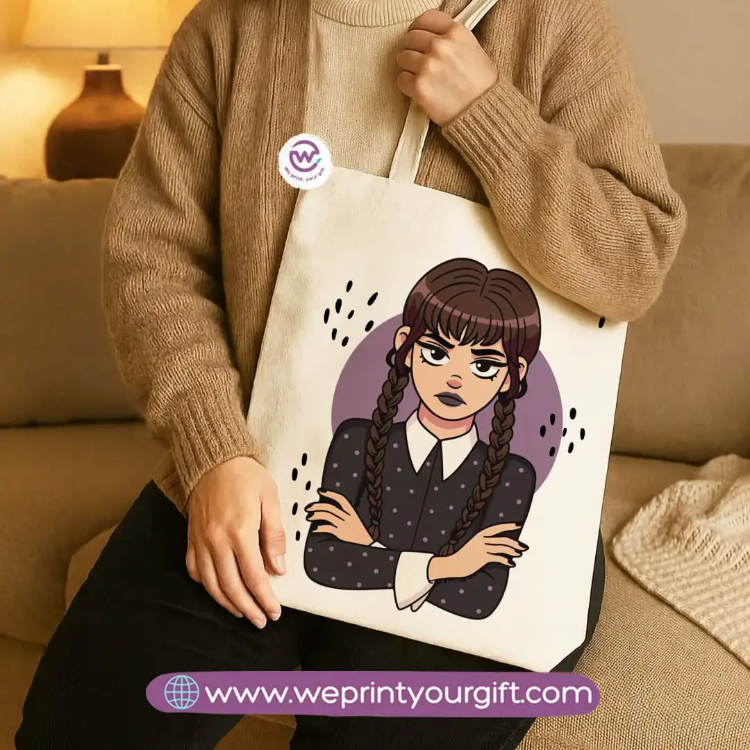 Halloween Canvas Tote Bag – Spooky Egyptian-Inspired Designs | Heavy Canvas Fabric - WE PRINT