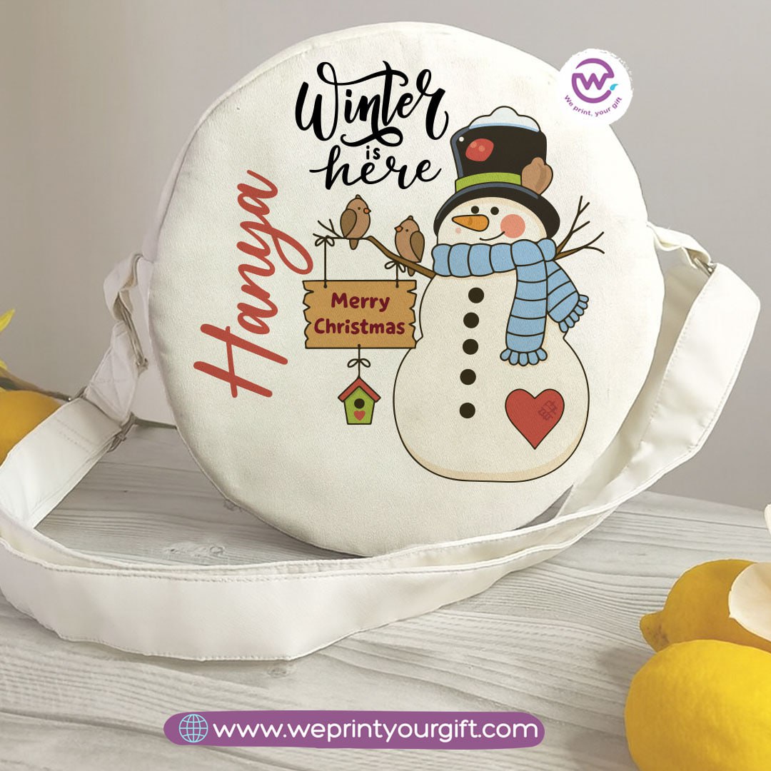 حقيبة مستديرة - إصدار عيد الميلاد