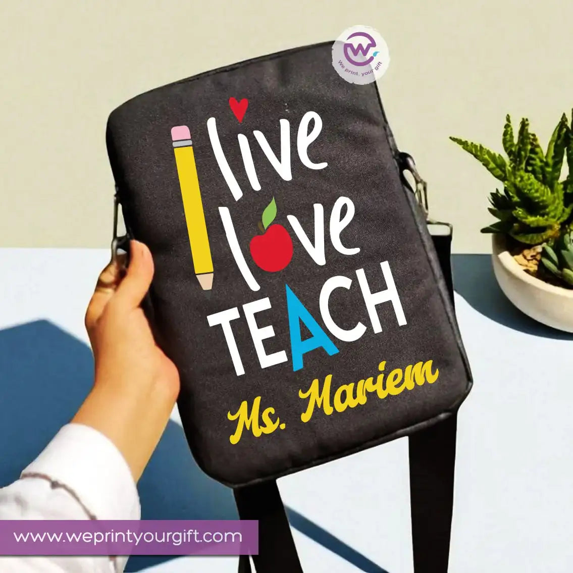 Tablet bag- Teacher - WE PRINT