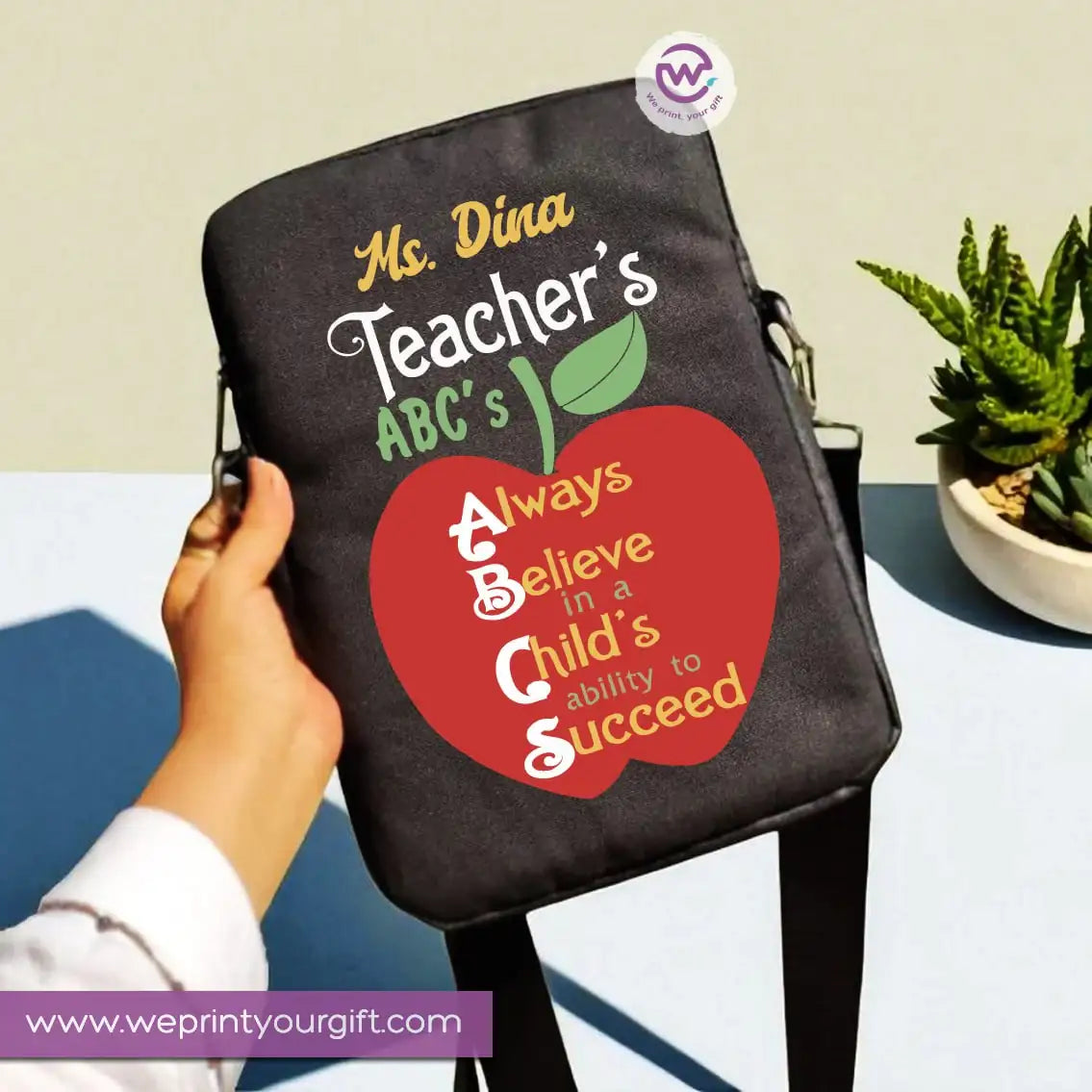 Tablet bag- Teacher - WE PRINT