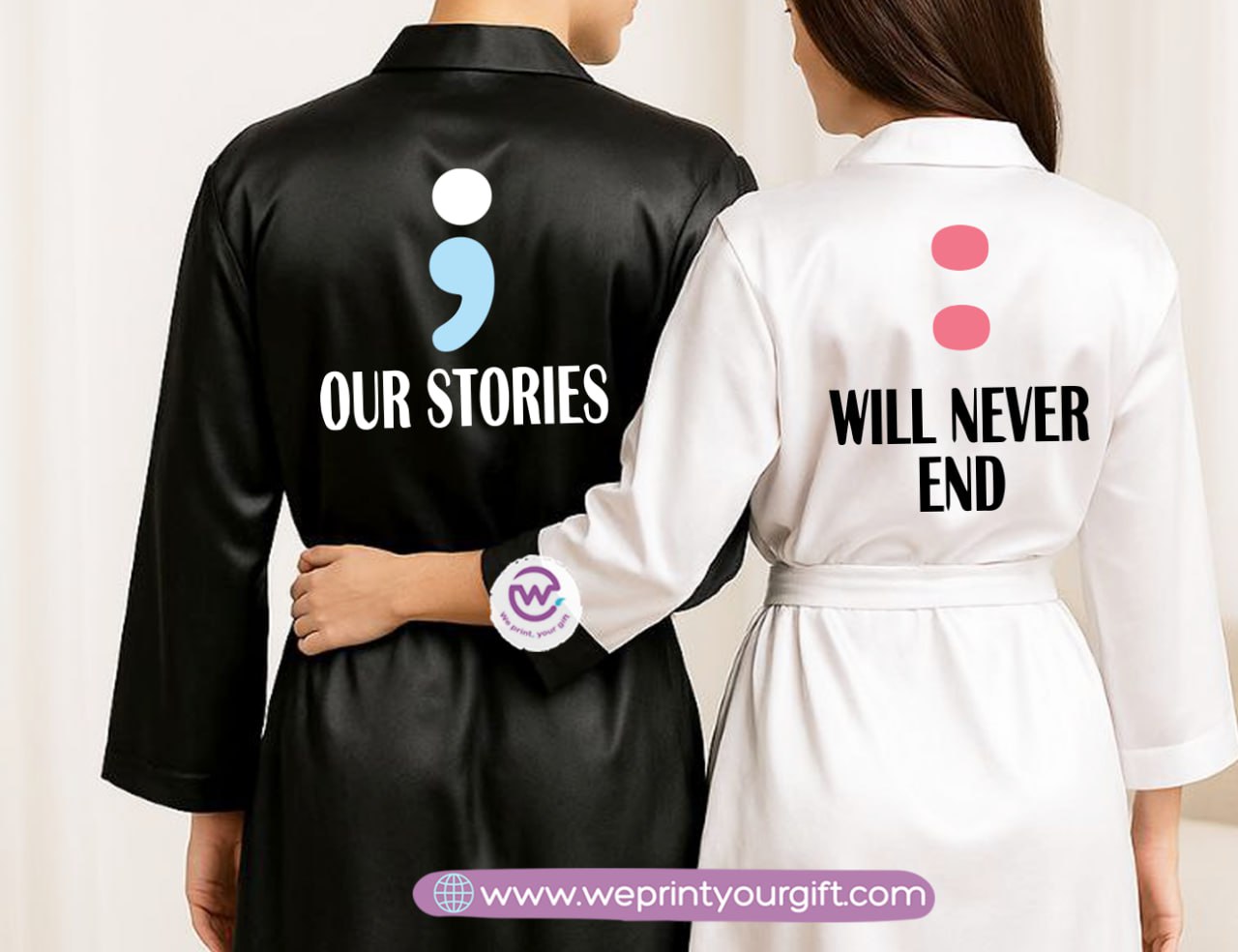 Bridal robe set- Couples