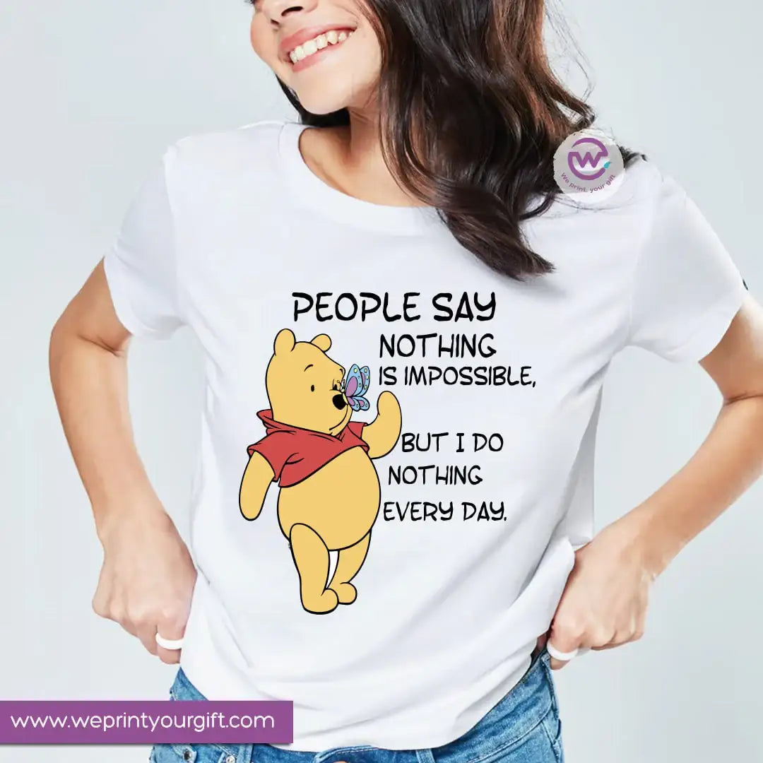 Winnie the Pooh T-shirt - WE PRINT