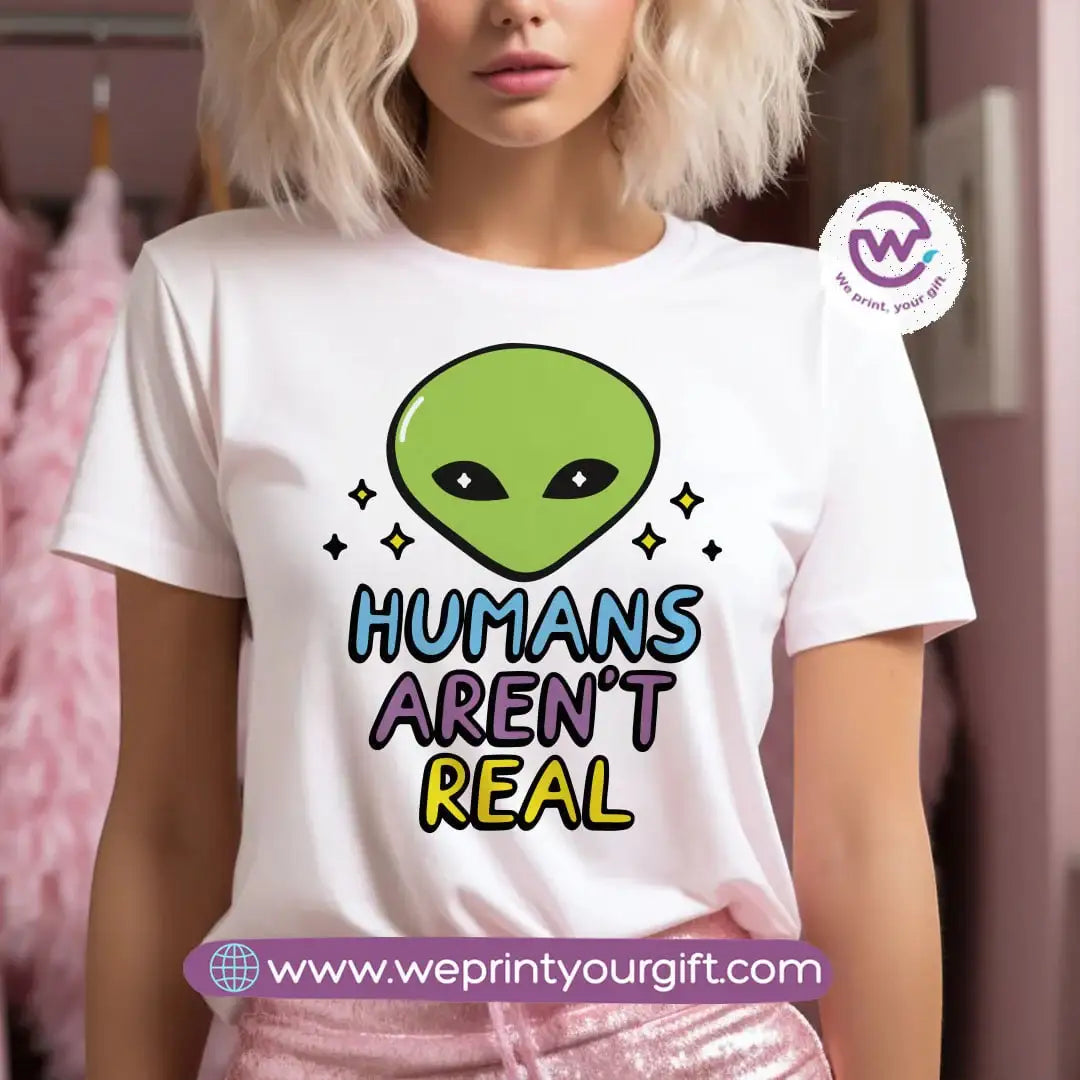 Short Sleeve T-shirt- Aliens - WE PRINT