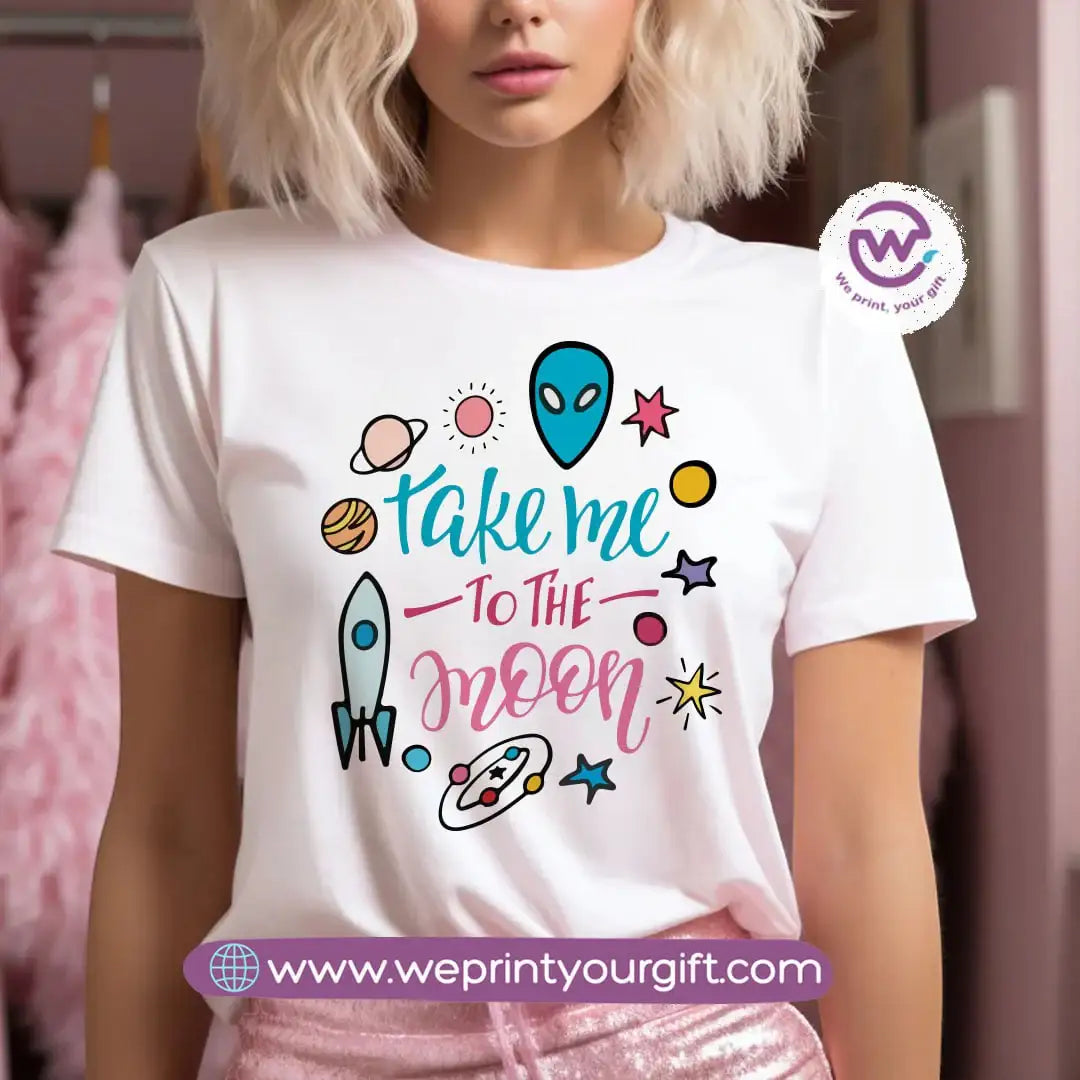 Short Sleeve T-shirt- Aliens - WE PRINT