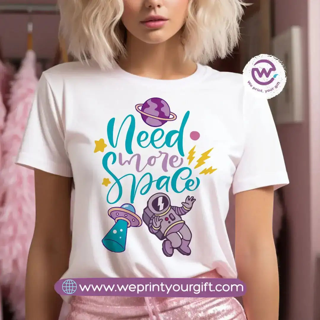 Short Sleeve T-shirt- Aliens - WE PRINT