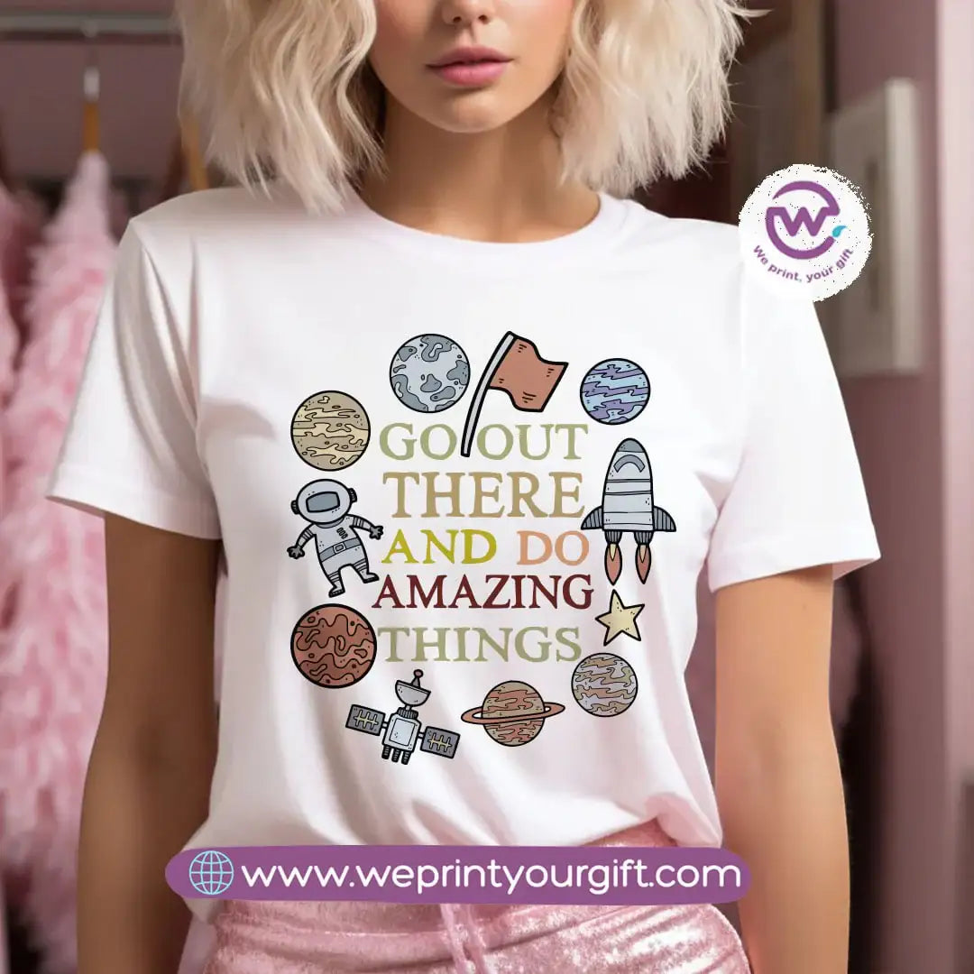 Short Sleeve T-shirt- Aliens - WE PRINT