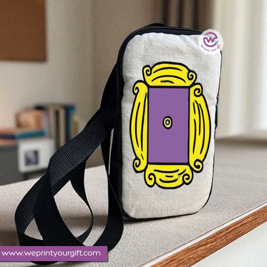 حقيبة قماشية متنقلة - أصدقاء