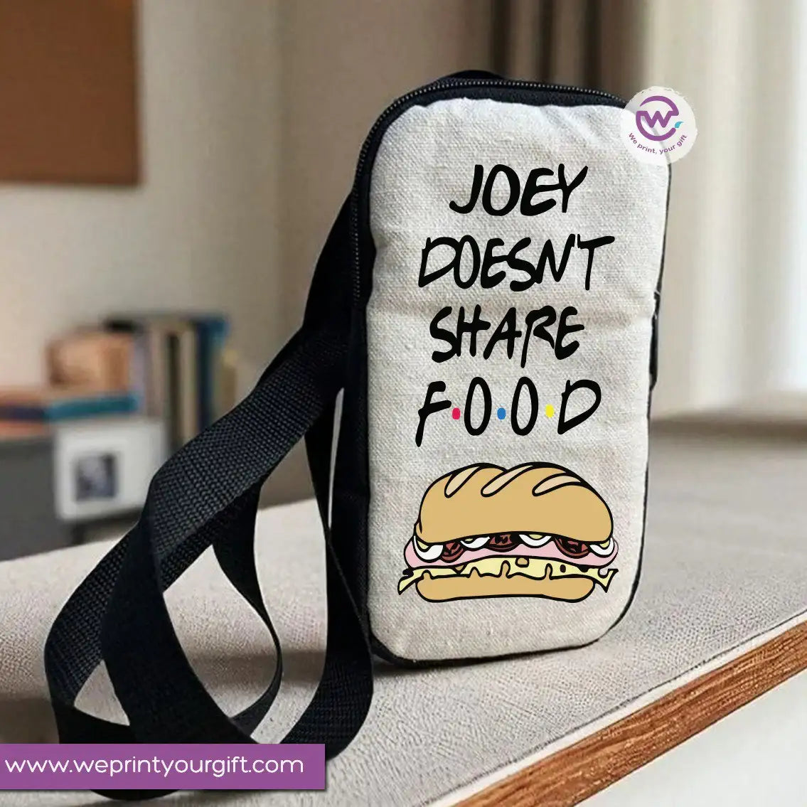 Fabric mobile bag- Friends - WE PRINT