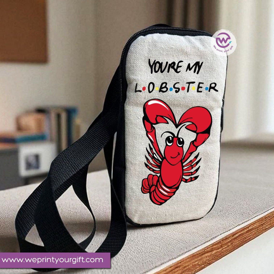 حقيبة قماشية متنقلة - أصدقاء