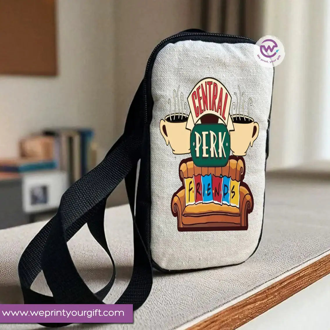 Fabric mobile bag- Friends - WE PRINT