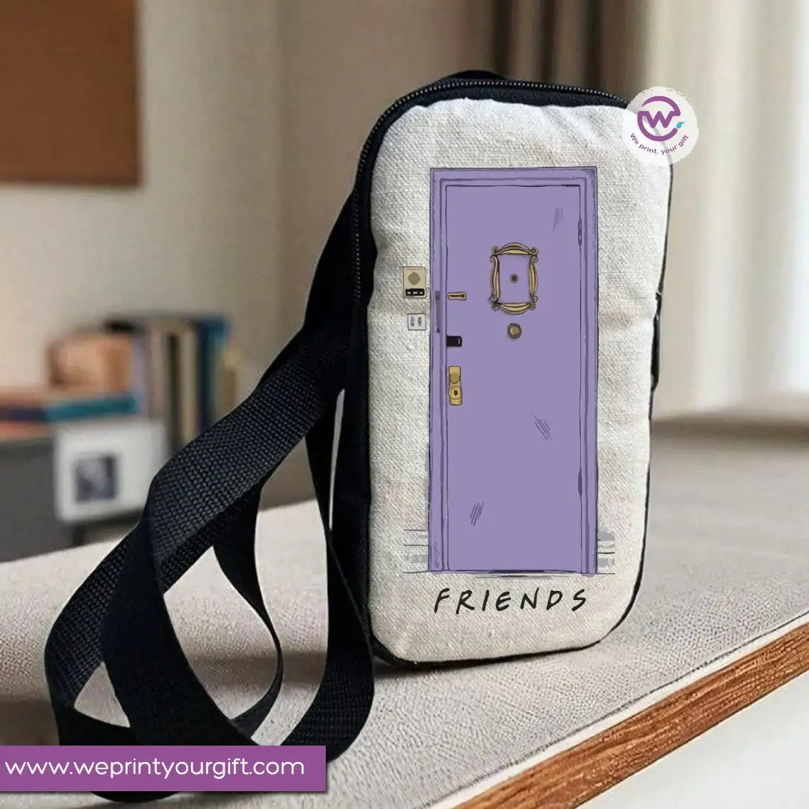 Fabric mobile bag- Friends - WE PRINT