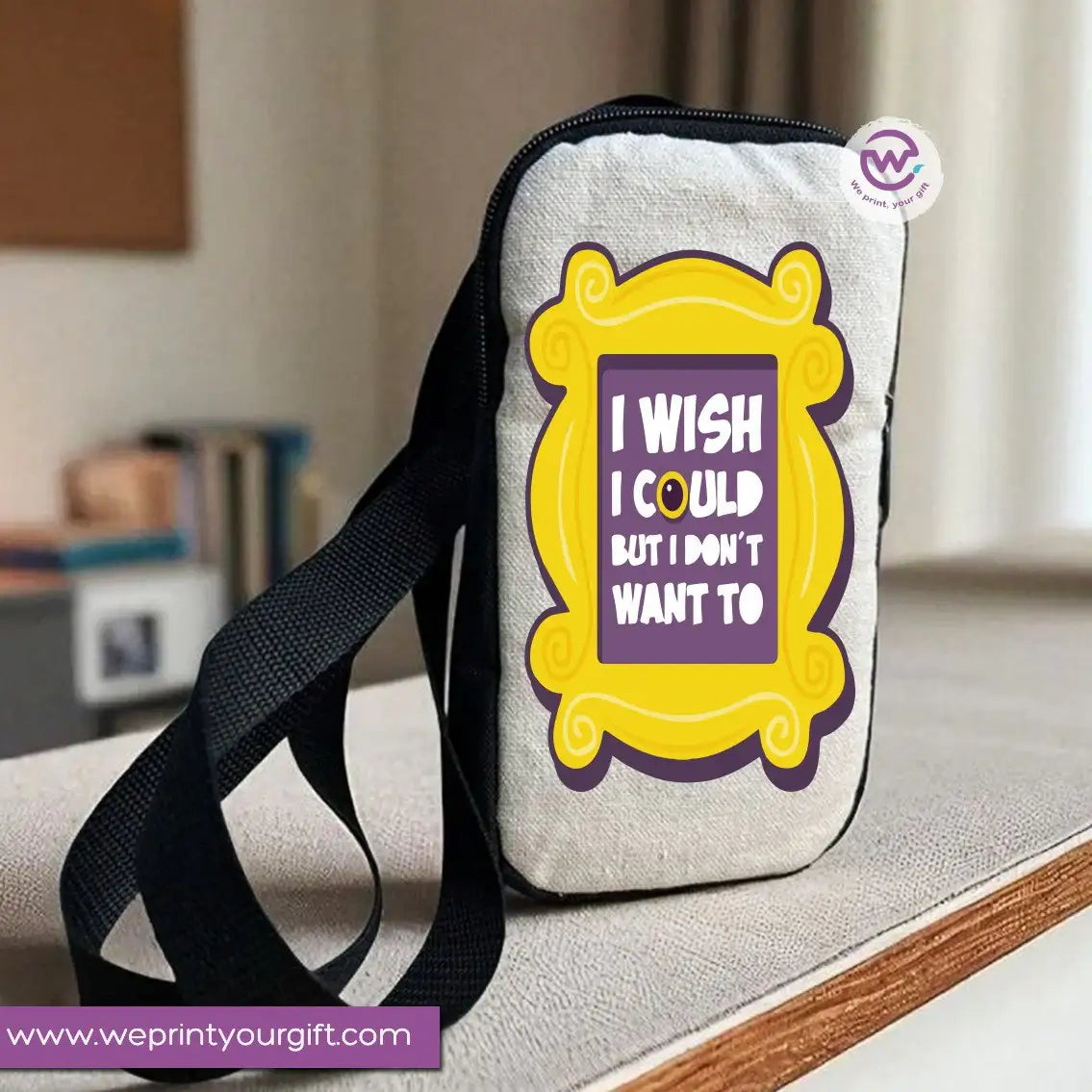 Fabric mobile bag- Friends - WE PRINT