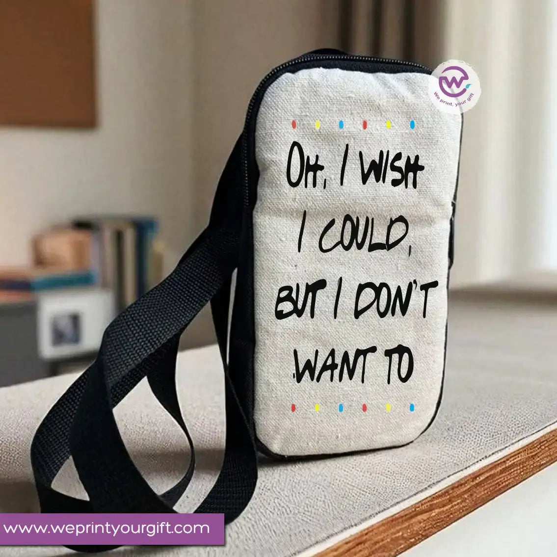 Fabric mobile bag- Friends - WE PRINT