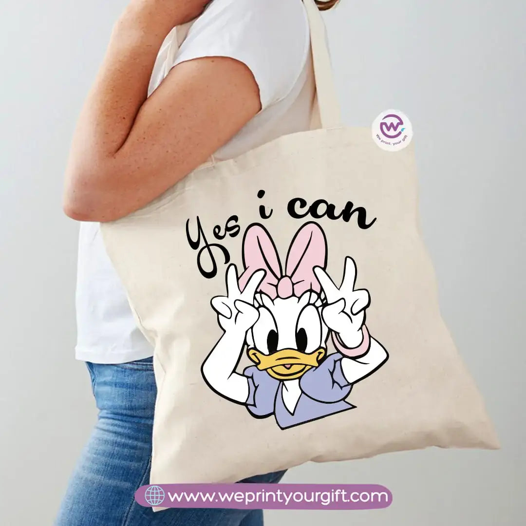 Tote Bag for Women- Donald duck - WE PRINT