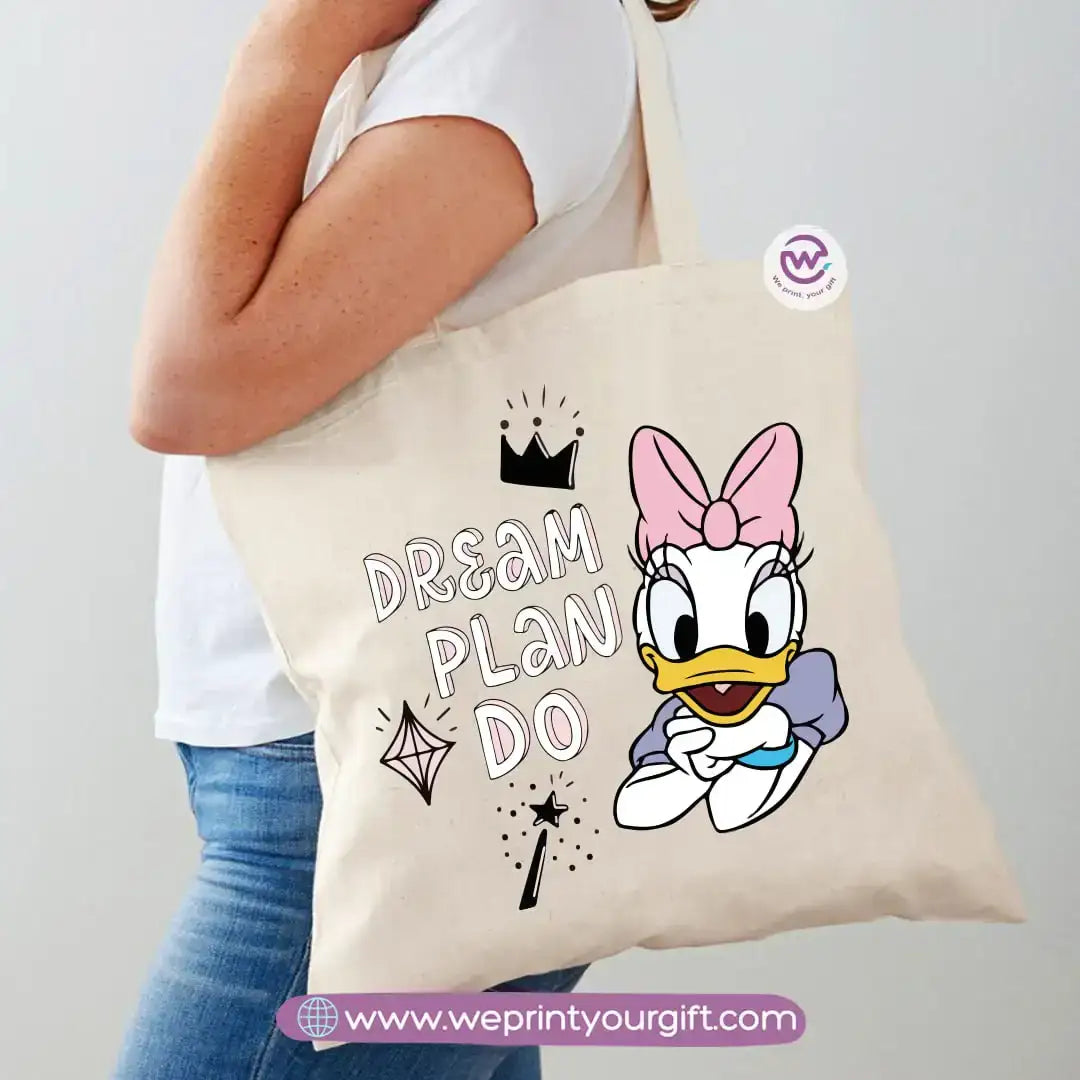 Tote Bag for Women- Donald duck - WE PRINT