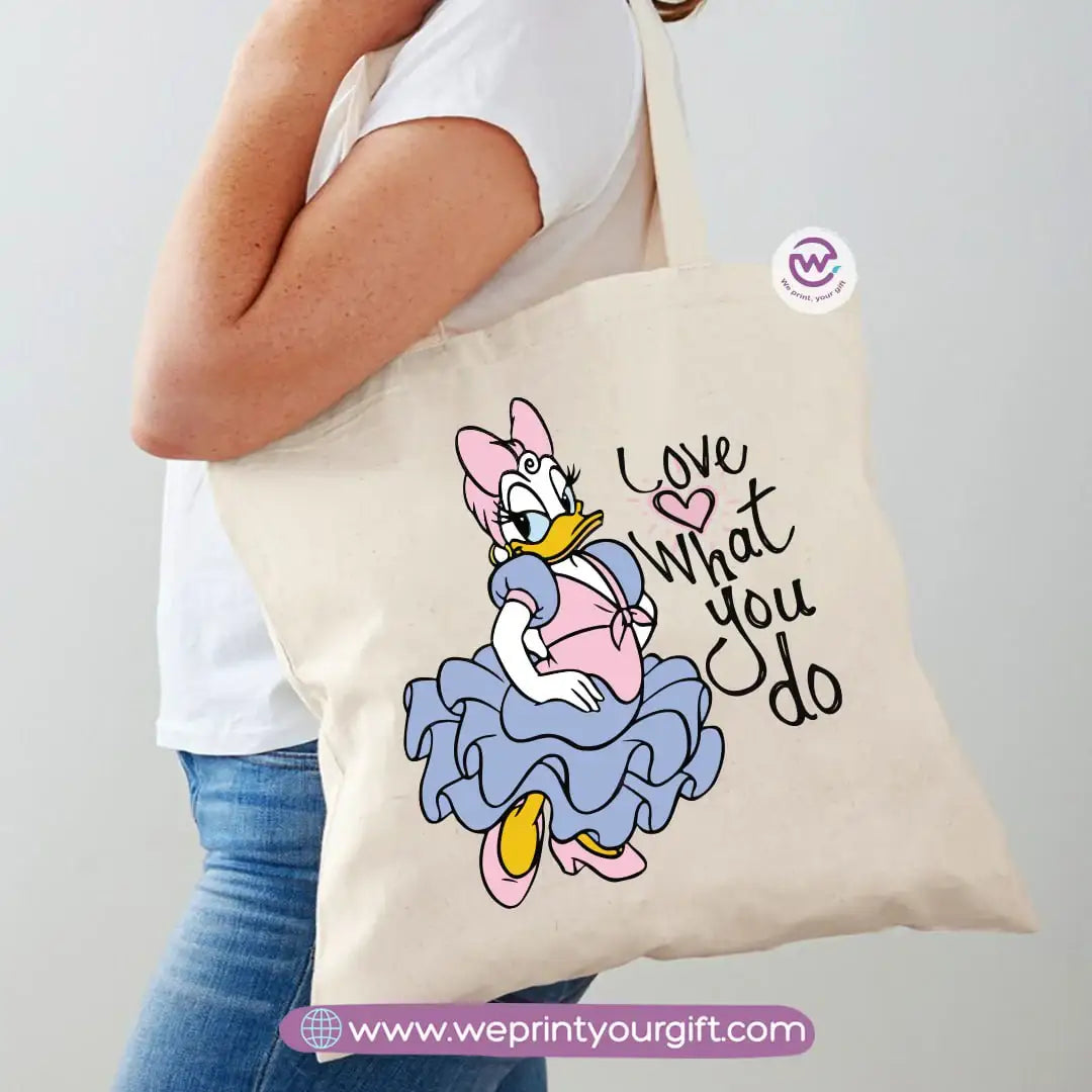 Tote Bag for Women- Donald duck - WE PRINT