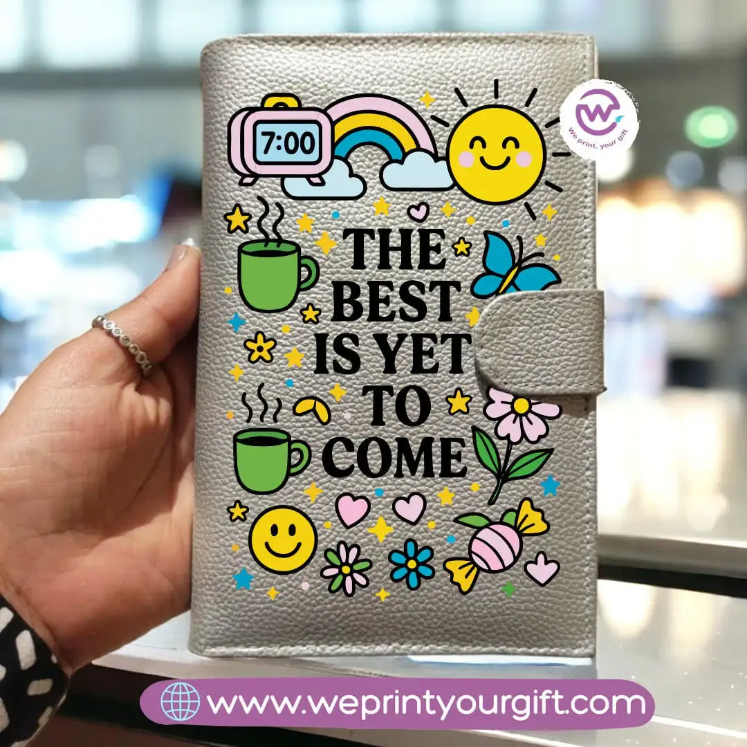 Leather Wallet for Women -Motivational - WE PRINT