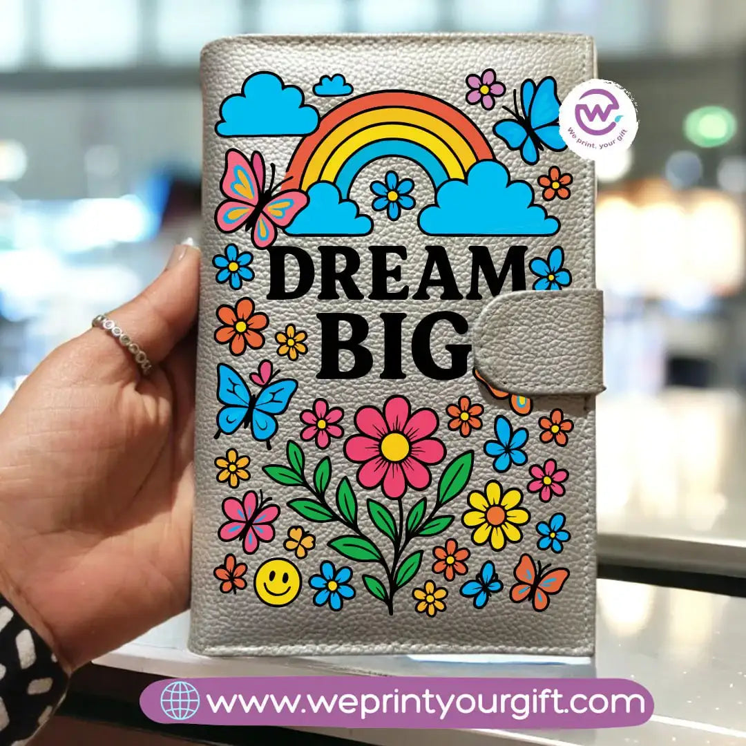 Leather Wallet for Women -Motivational - WE PRINT