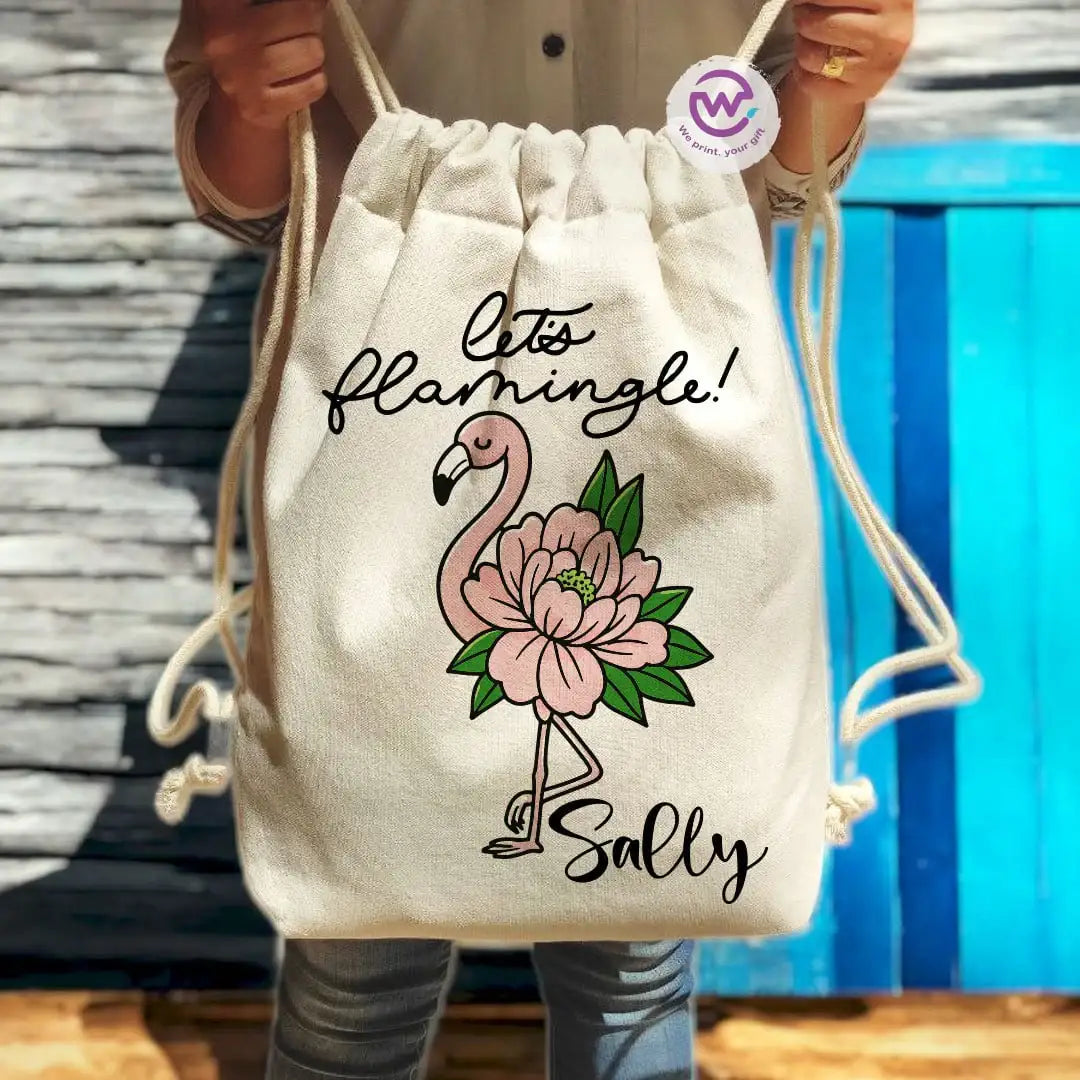 Drawstring bag - Unicorn designs - WE PRINT