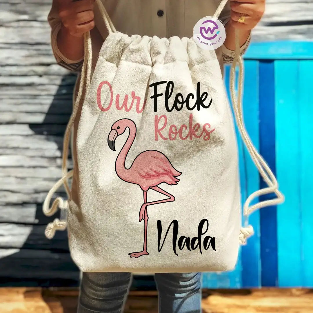 Drawstring bag - Unicorn designs - WE PRINT