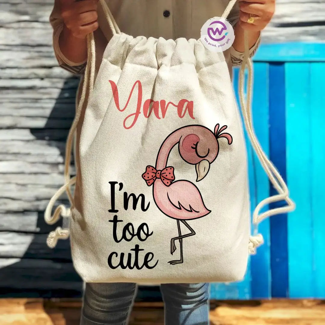Drawstring bag - Unicorn designs - WE PRINT