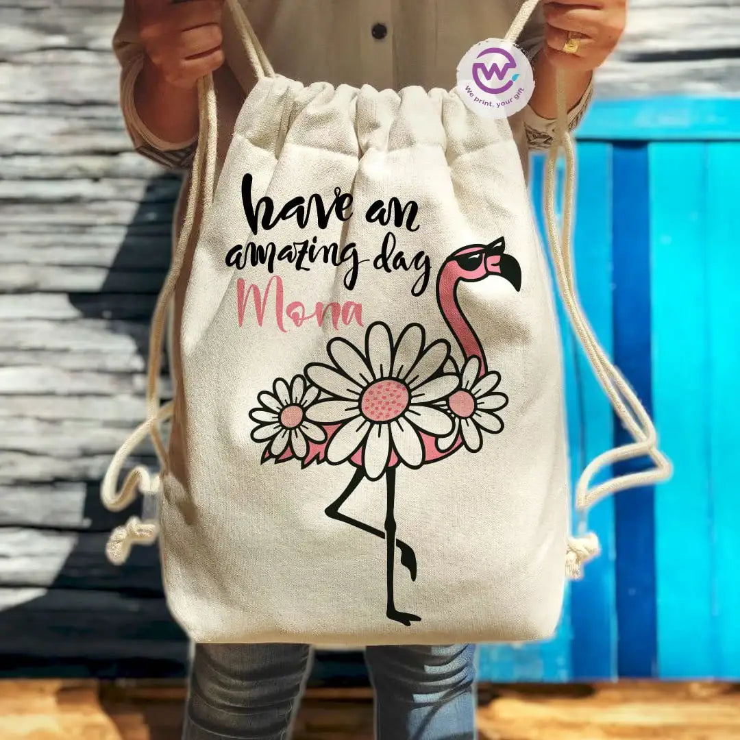 Drawstring bag - Unicorn designs - WE PRINT