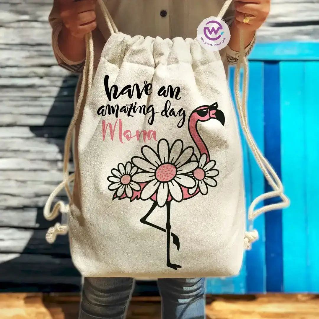 Drawstring bag - Unicorn designs - WE PRINT