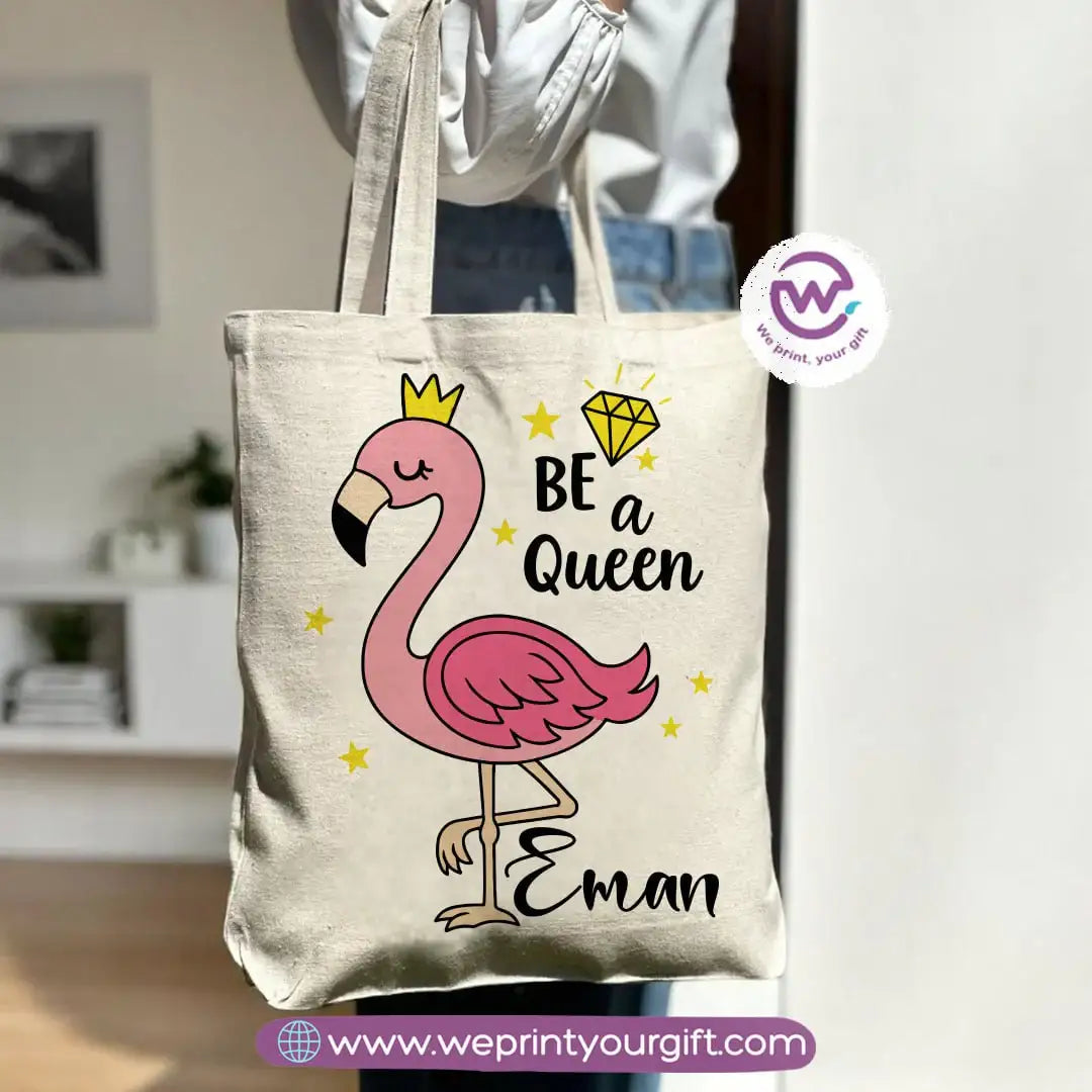 Tote bag with zipper - Unicorn - WE PRINT