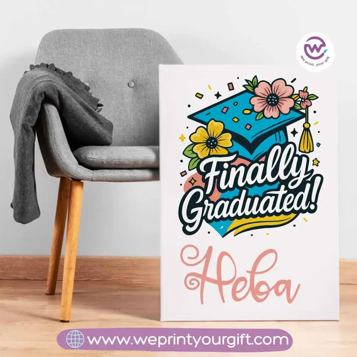 Custom wall frame- Graduation - WE PRINT