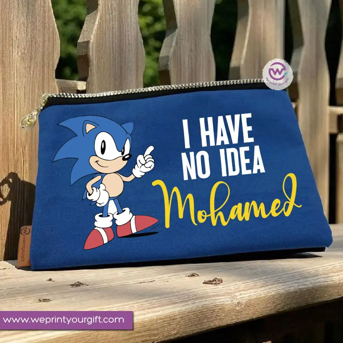 Sonic pencil case - WE PRINT