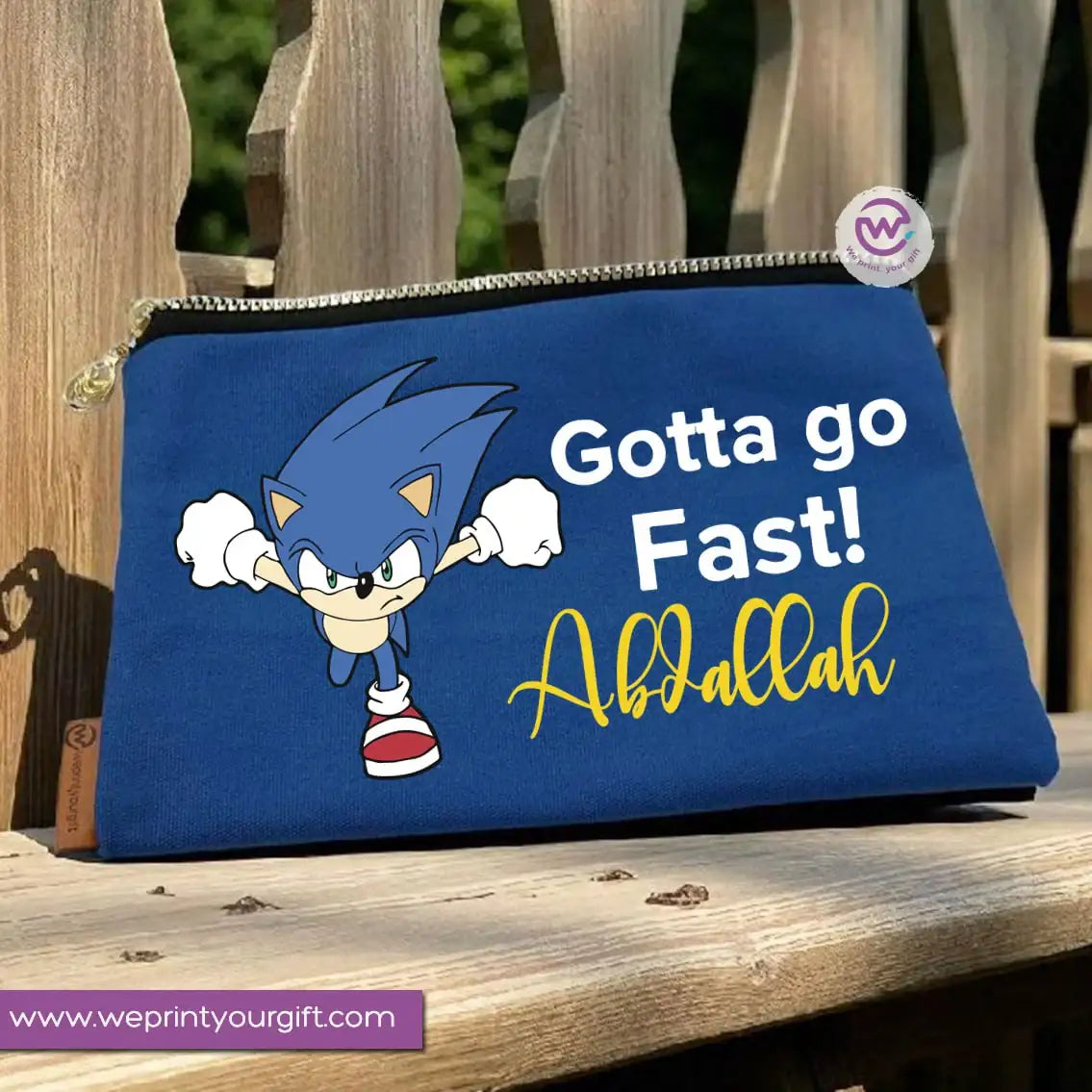 Sonic pencil case - WE PRINT
