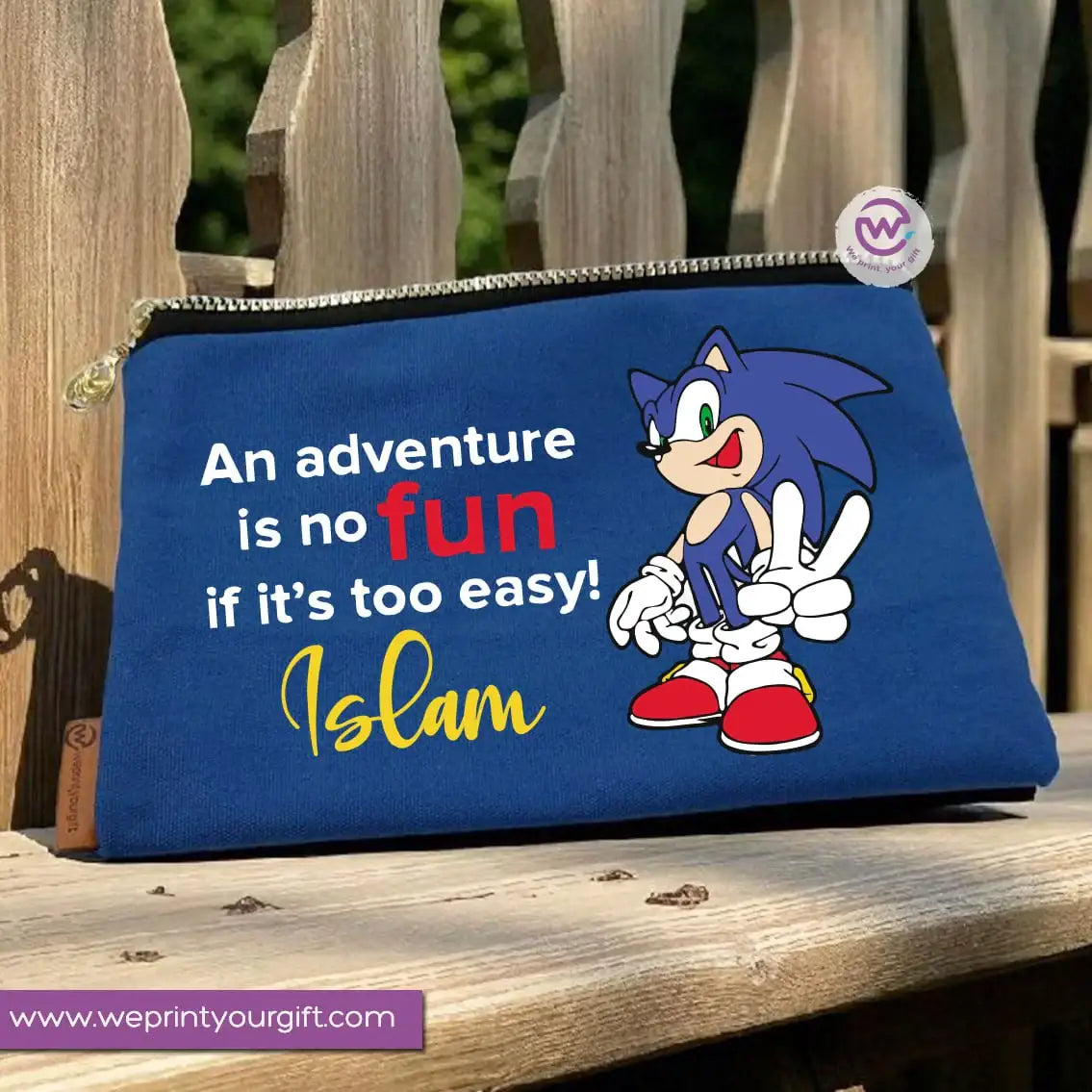 Sonic pencil case - WE PRINT
