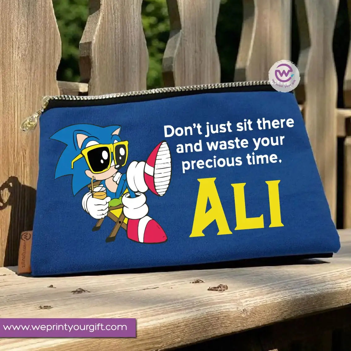 Sonic pencil case - WE PRINT