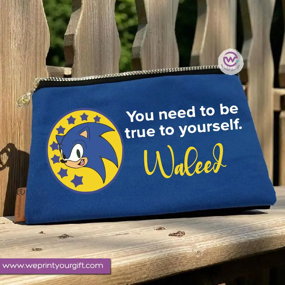 Sonic pencil case - WE PRINT