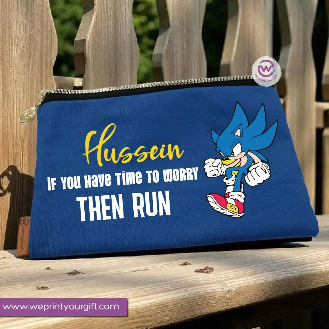 Sonic pencil case - WE PRINT