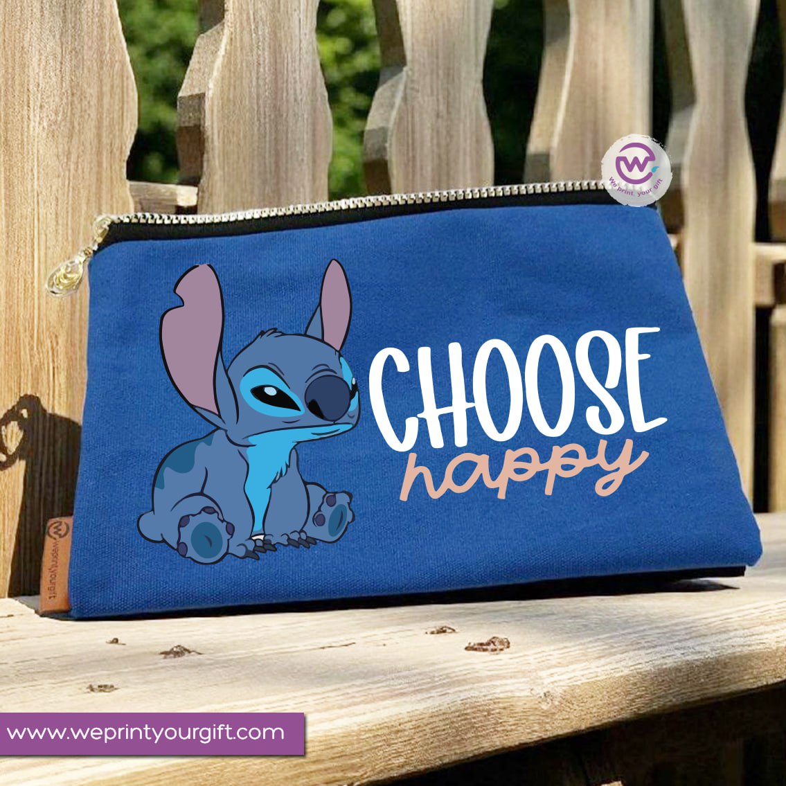 School pencil case- Stitch