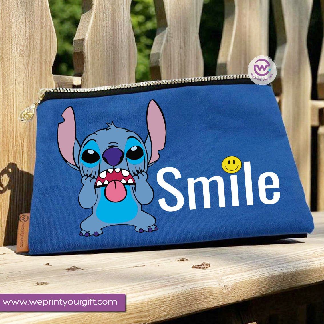 School pencil case- Stitch